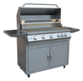 KoKoMo BBQ Grill 40” Professional 5-Burner Freestanding Cart Model