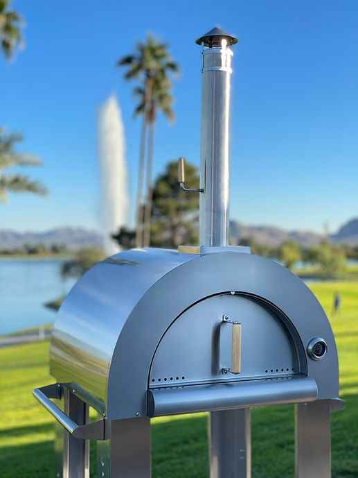 Kokomo Built-In Wood Fired Pizza Oven 32” for Ultimate Outdoor Cooking
